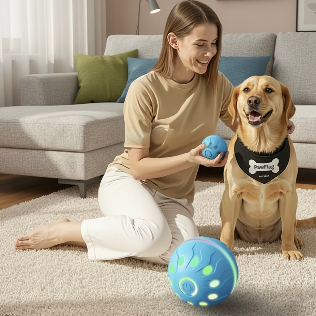 PAWFLAG JUMPING BALL